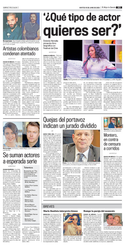 Espectáculos página 3