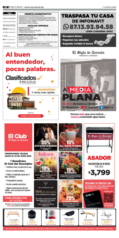 Clasificados página 2