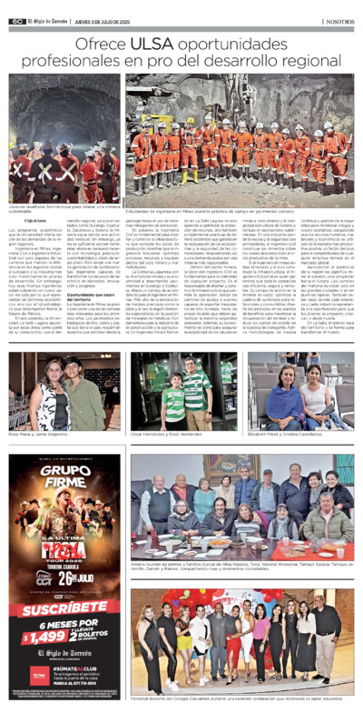 Nosotros / Sociales página 6