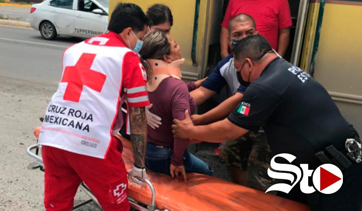 Choque en Torreón deja 10 personas lesionadas