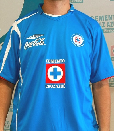 cruz azul camisa