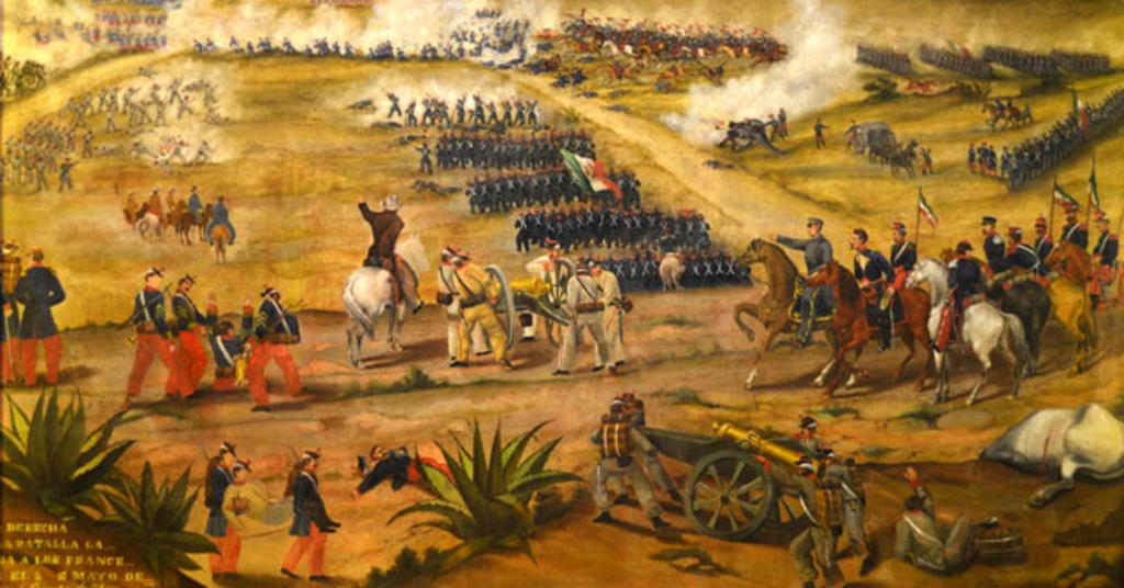 Resultado de imagen de batalla puebla 1862