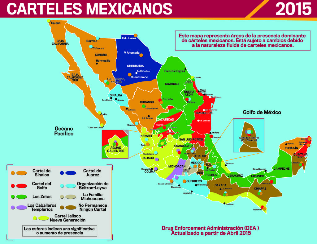 carteles mexico – narcotráfico en méxico – Kellydli
