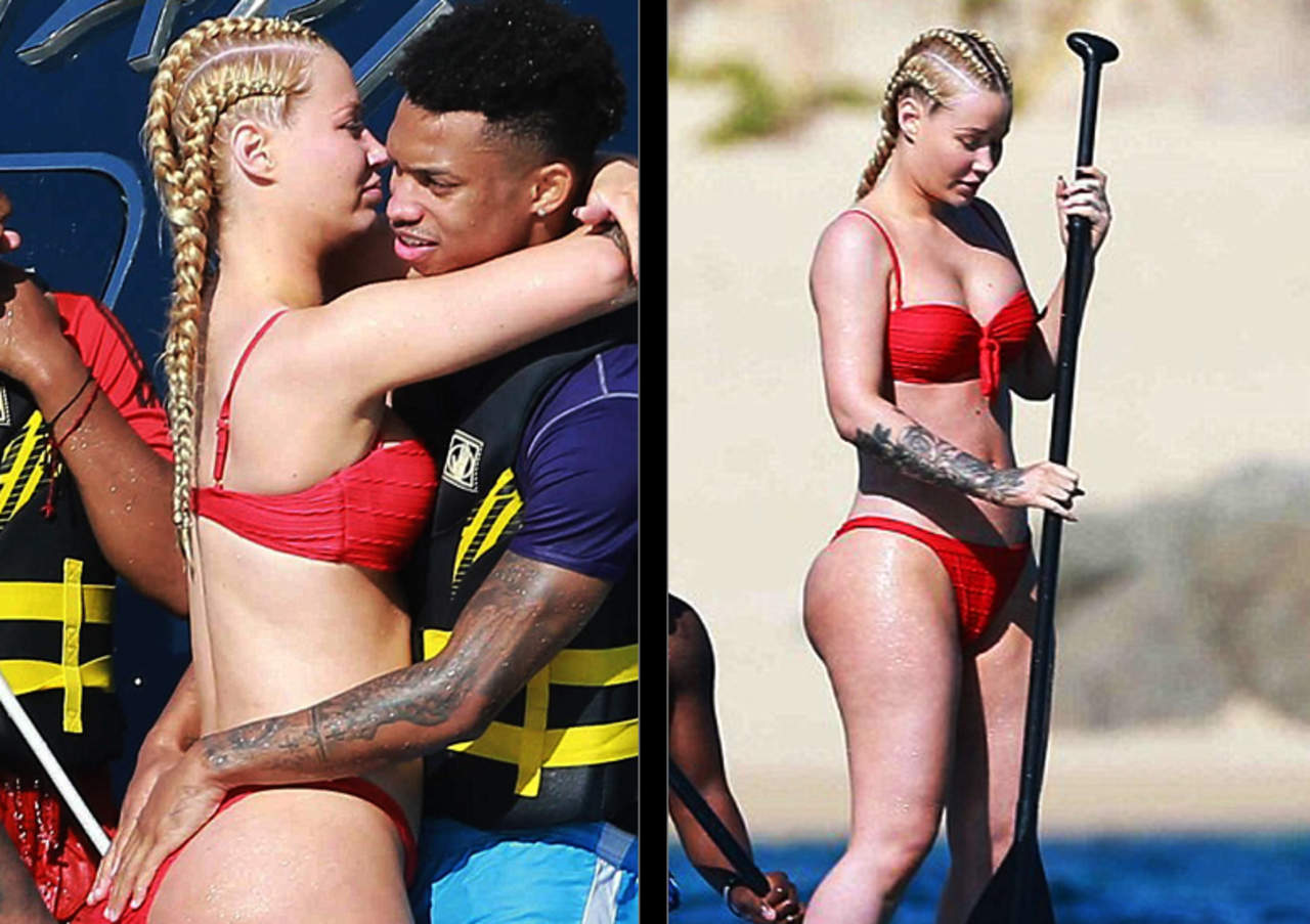 Iggy Azalea exhibe su belleza en México. 