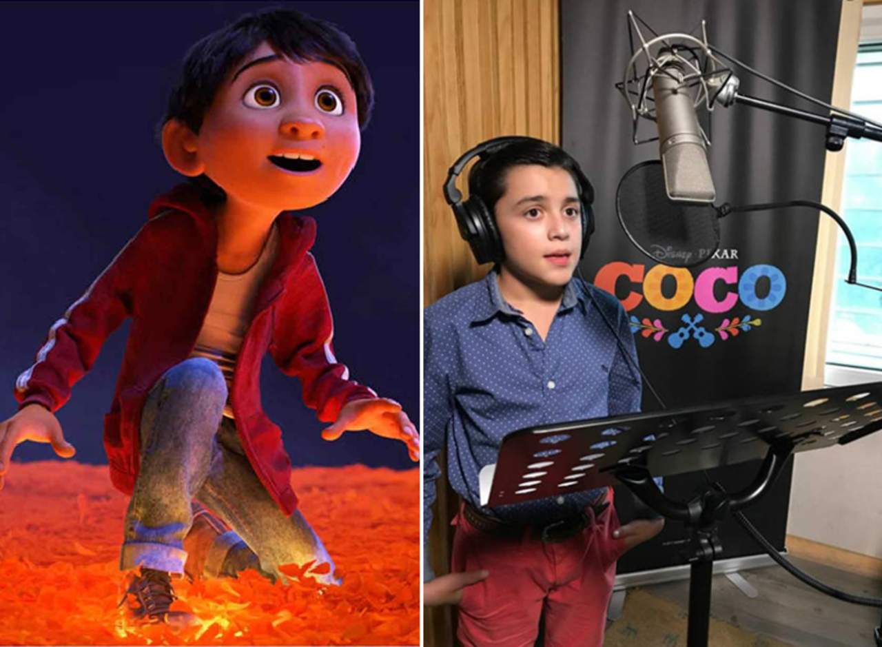 Niño Que Hace La Voz De Miguel En Coco