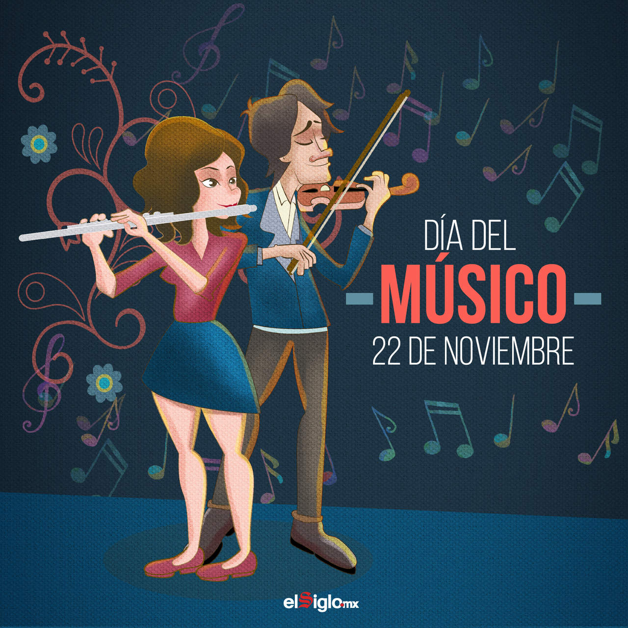 1570 El Día del Músico se celebra por primera ocasión de forma oficial