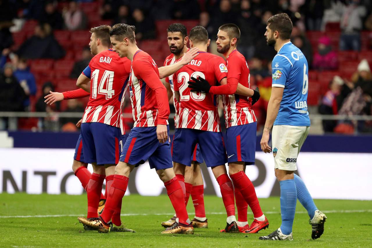 Atlético golea y avanza en la Copa del Rey. Noticias en tiempo real