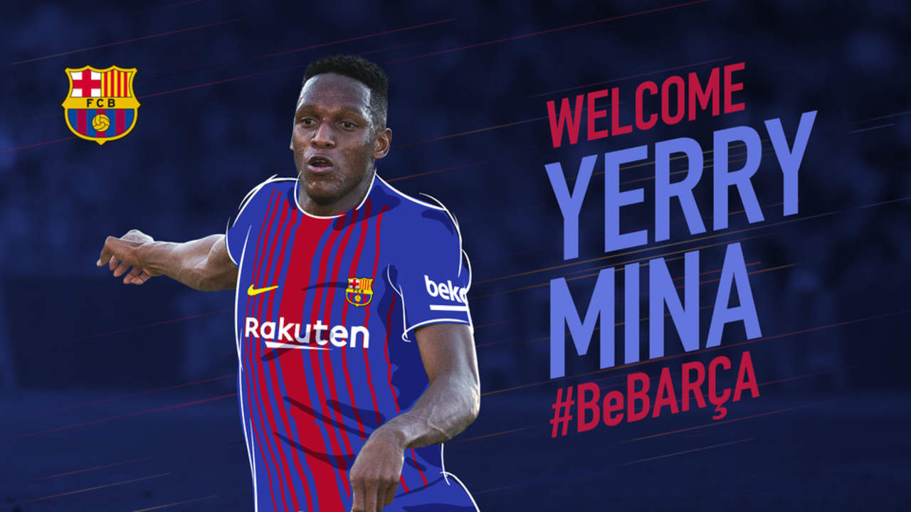 Yerri Mina, nuevo jugador del Barcelona. Noticias en tiempo real