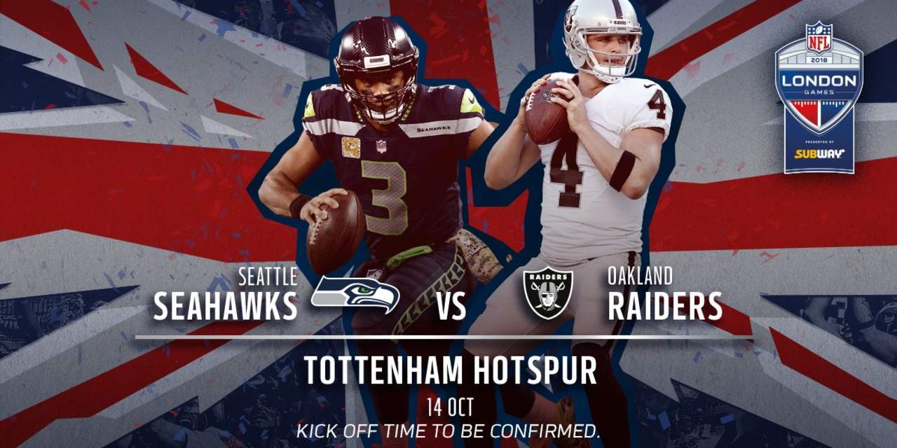NFL confirma juegos a disputarse en Londres. Noticias en tiempo real