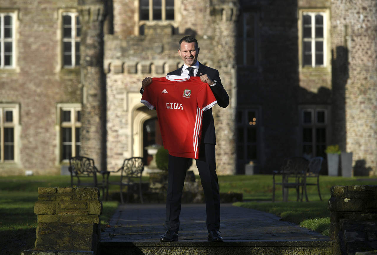 Ryan Giggs, nuevo entrenador de Gales. Noticias en tiempo real
