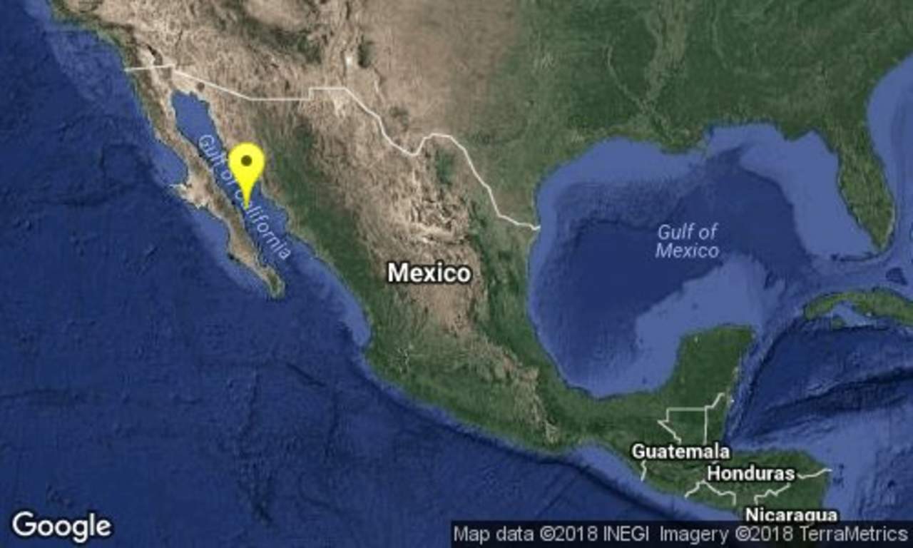 Se registra sismo de magnitud preliminar 5.9 en Baja California Sur. Noticias en tiempo real