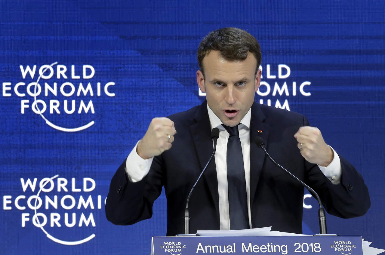 Aboga Macron por proteger a los olvidados de la globalización. Noticias en tiempo real