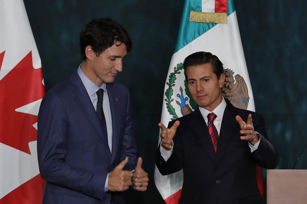 Peña Nieto y Trudeau celebran firma del Tratado Transpacífico. Noticias en tiempo real