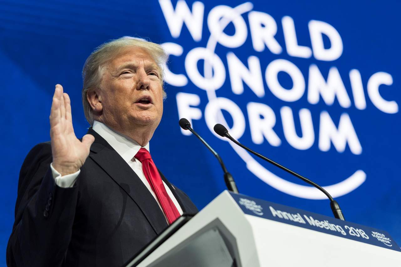 Llama Trump en Davos a invertir masivamente en EU. Noticias en tiempo real