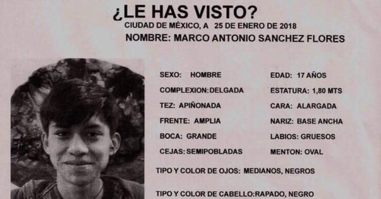 ¿Quién es Marco Antonio Sánchez Flores?. Noticias en tiempo real