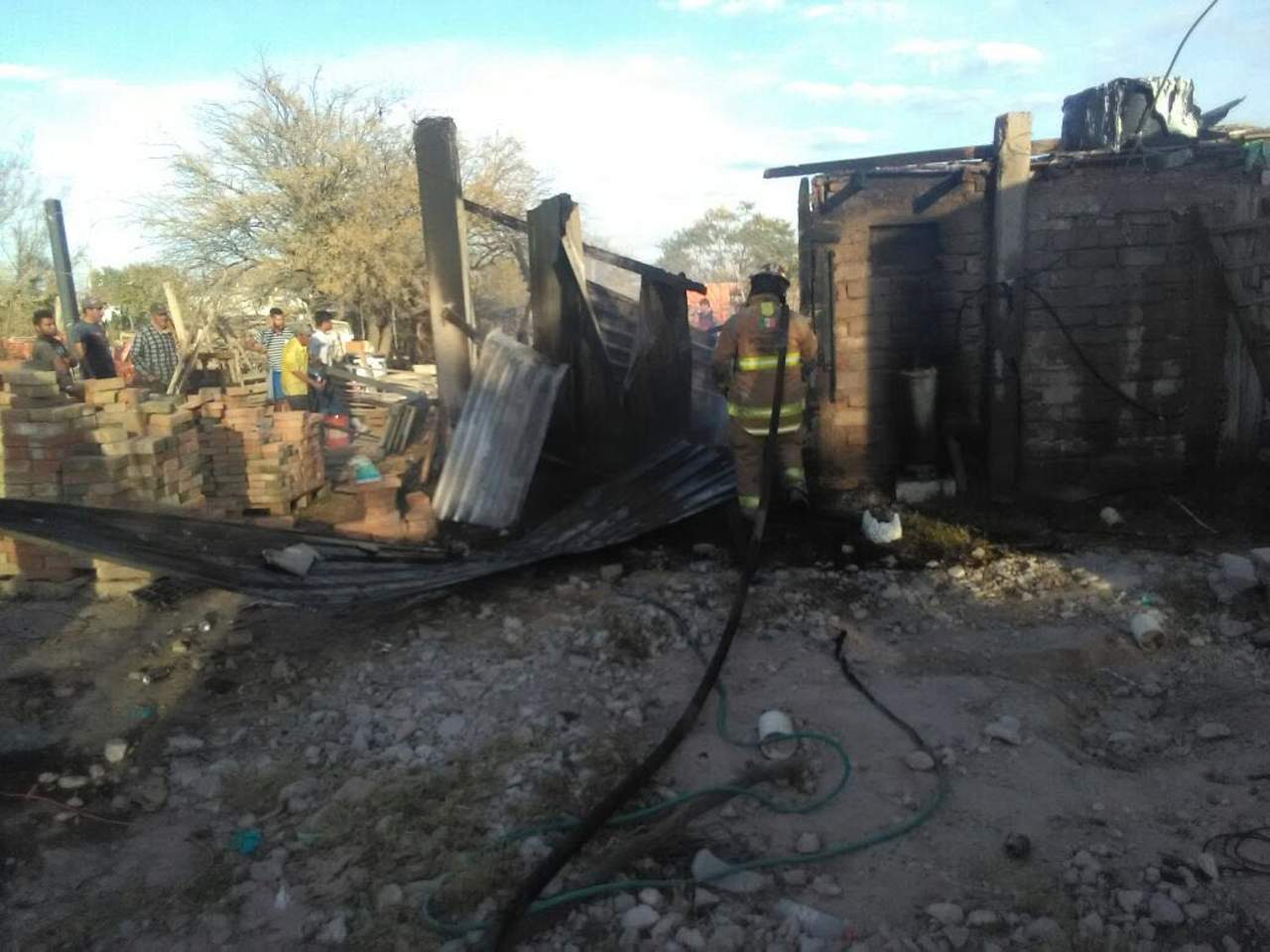 Se incendia vivienda en GP; no se reportan lesionados. Noticias en tiempo real
