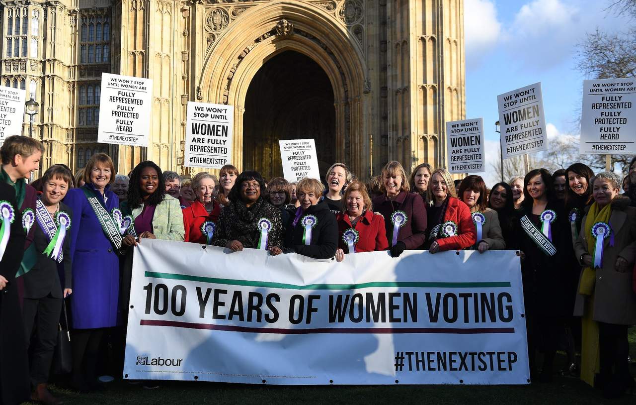Reino Unido celebra cien años del derecho al voto de la mujer. Noticias en tiempo real