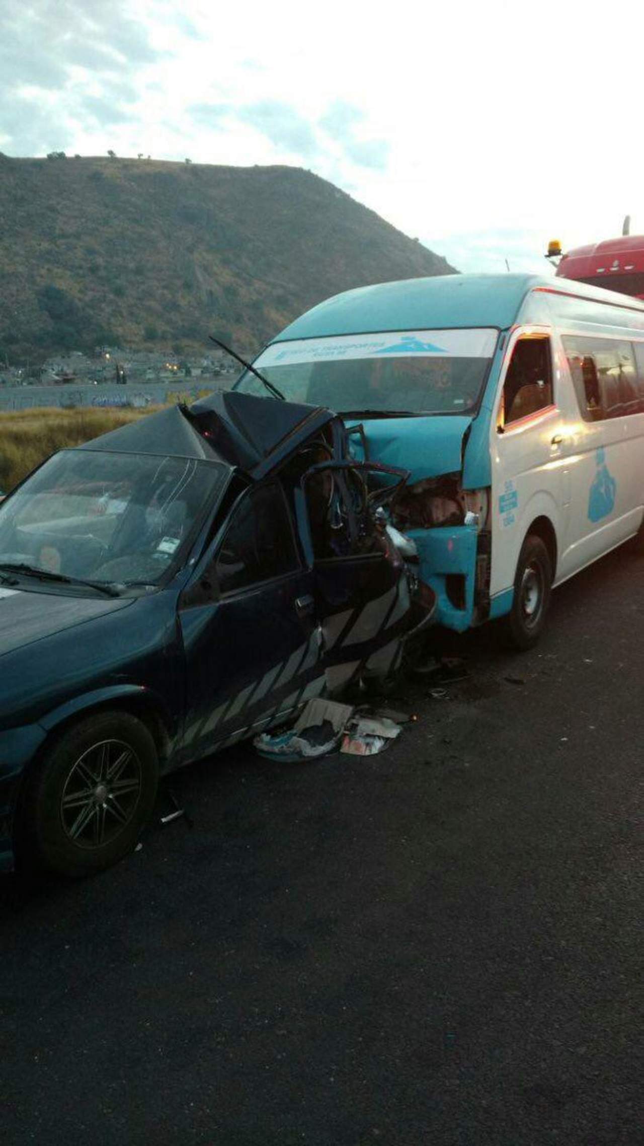 Choque deja dos muertos y seis heridos en autopista México-Puebla. Noticias en tiempo real