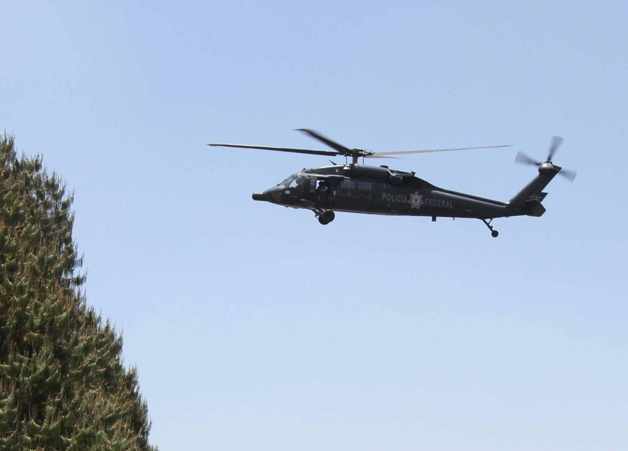 Cae helicóptero de la Policía Federal en Jalisco. Noticias en tiempo real