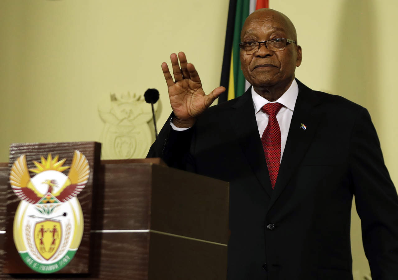 Jacob Zuma cede y dimite como presidente de Sudáfrica. Noticias en tiempo real
