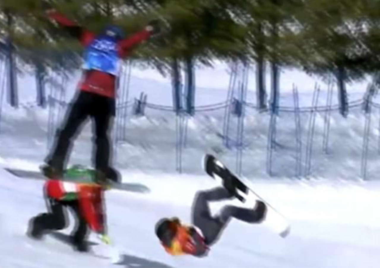 Snowboarder se rompe el cuello durante olimpiadas. Noticias en tiempo real