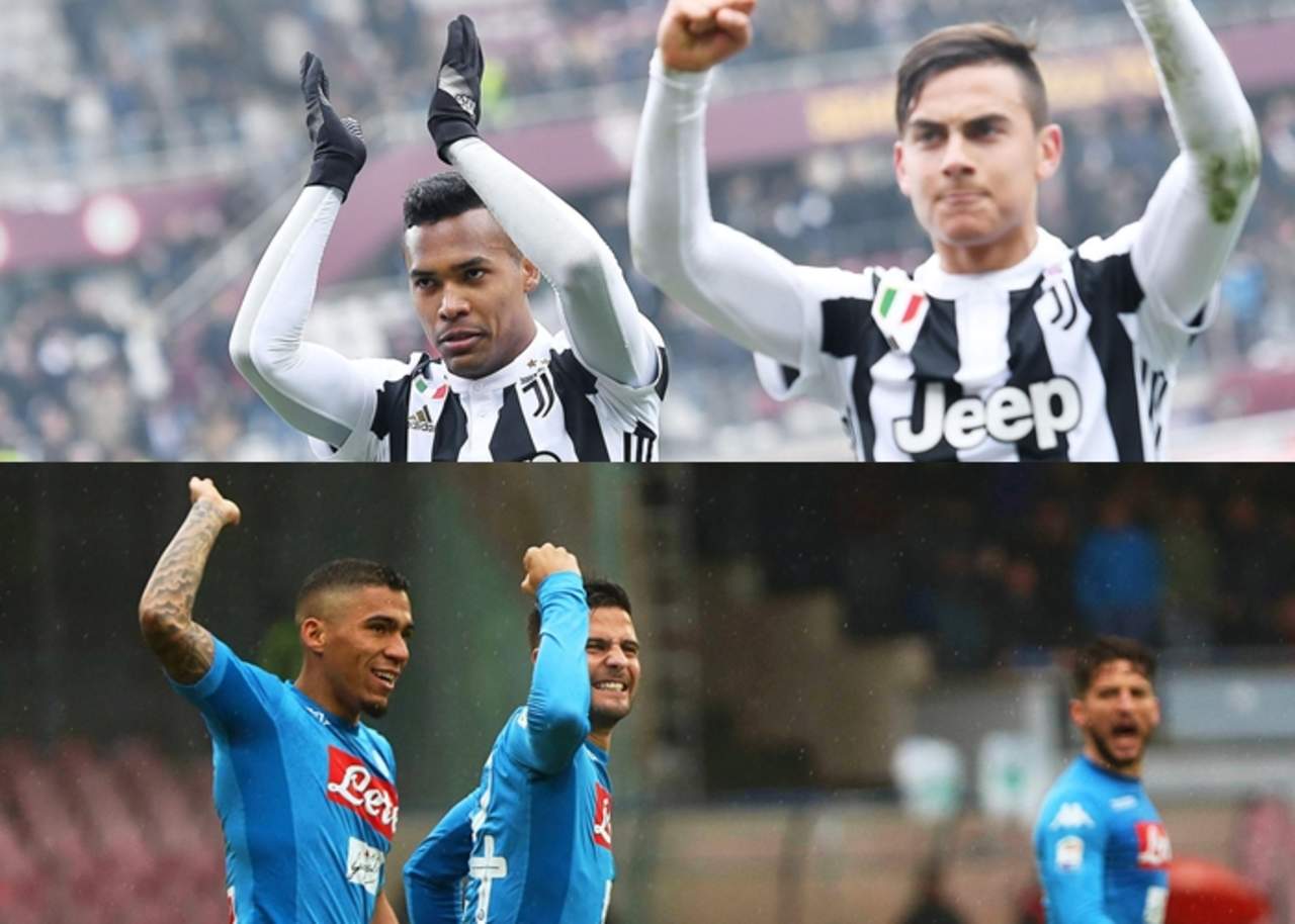 Napoli y Juventus no aflojan por el liderato de Italia. Noticias en tiempo real