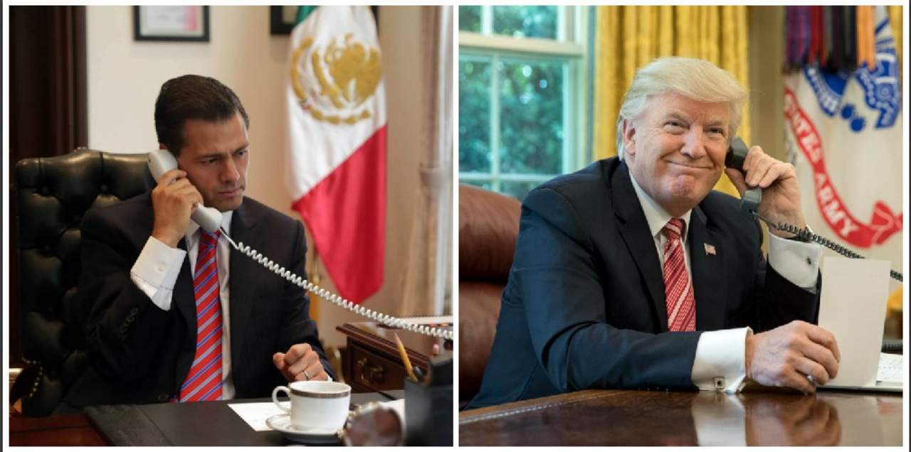 Migración, comercio y seguridad, charla telefónica de EPN y Trump. Noticias en tiempo real