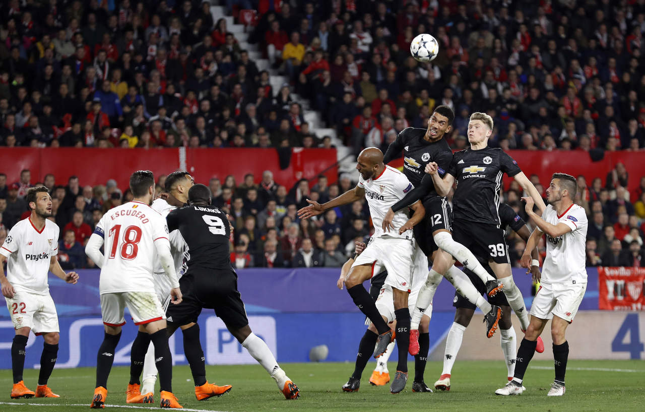 Empate sin goles entre Sevilla y Manchester United. Noticias en tiempo real