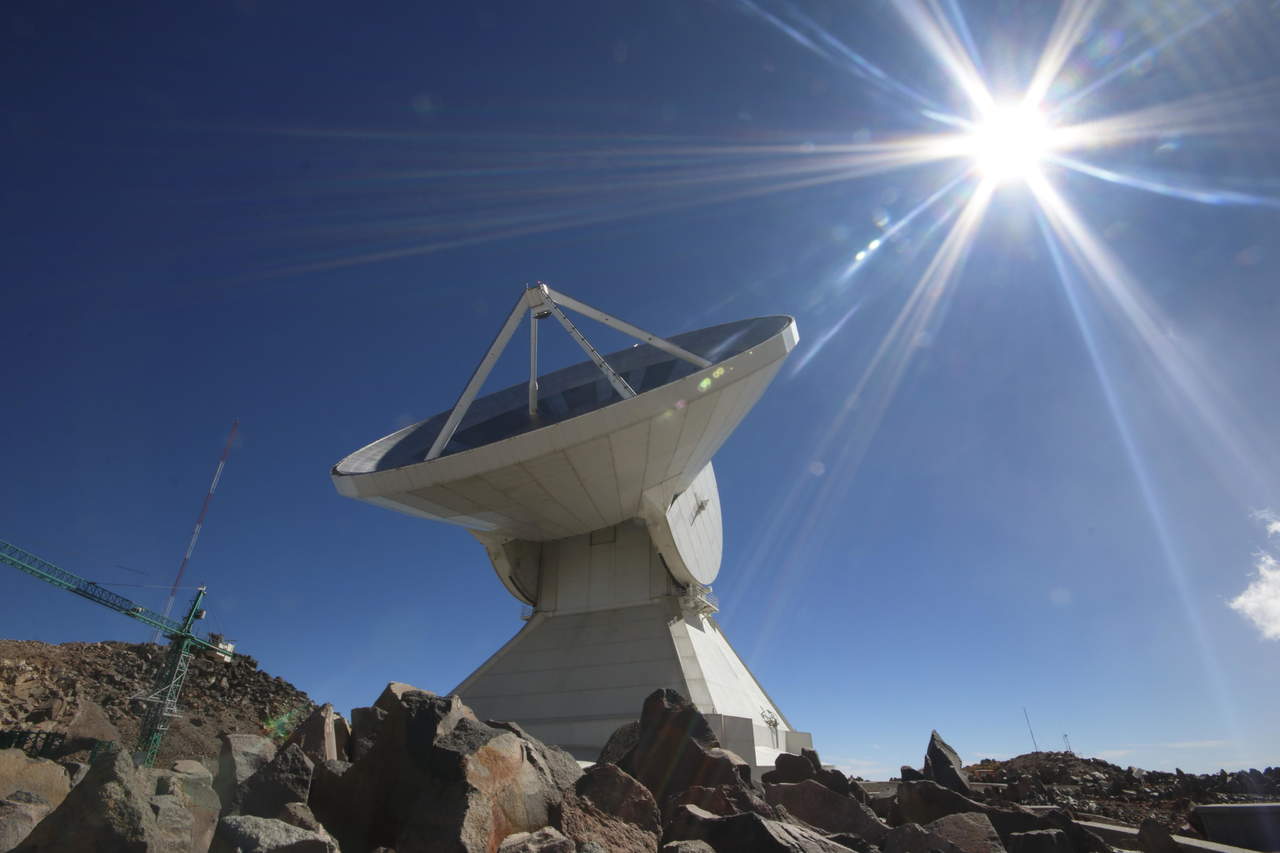 Las tareas del Gran Telescopio Milimétrico para 2018. Noticias en tiempo real