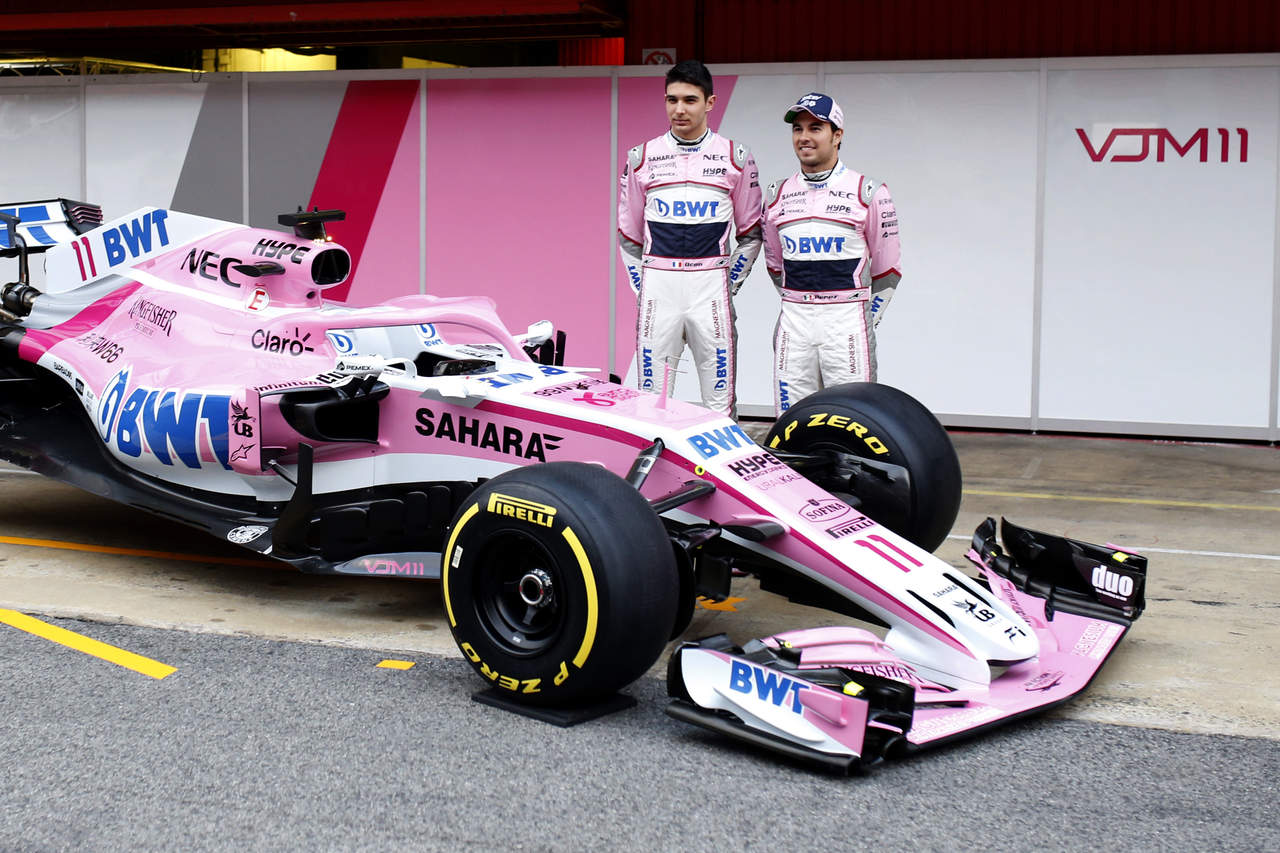 Pemex y Force India presentan monoplaza de Checo. Noticias en tiempo real