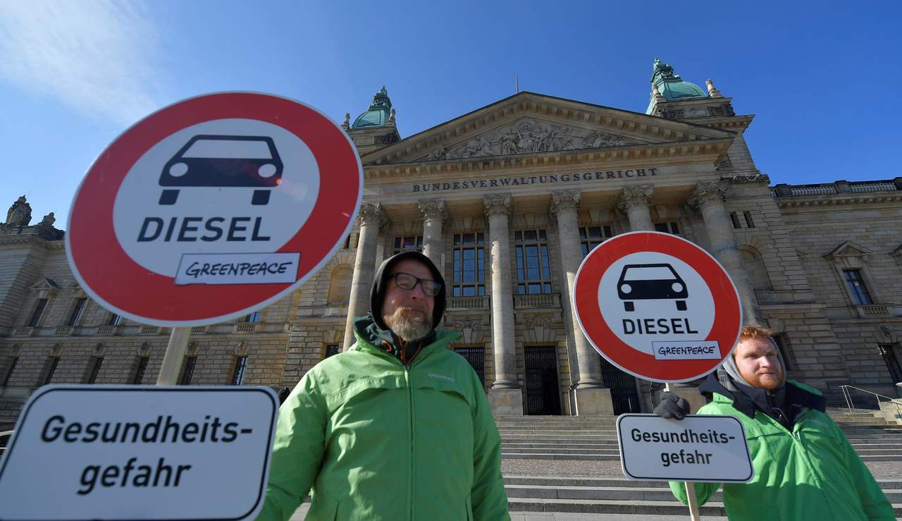 Podrán prohibir circulación de autos diésel en ciudades alemanas. Noticias en tiempo real