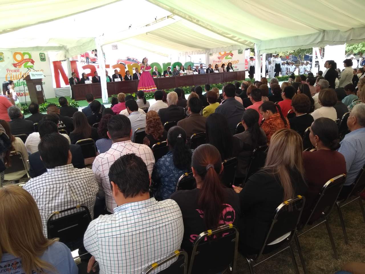 Realizan Sesión Solemne de Cabildo por aniversario de Matamoros. Noticias en tiempo real
