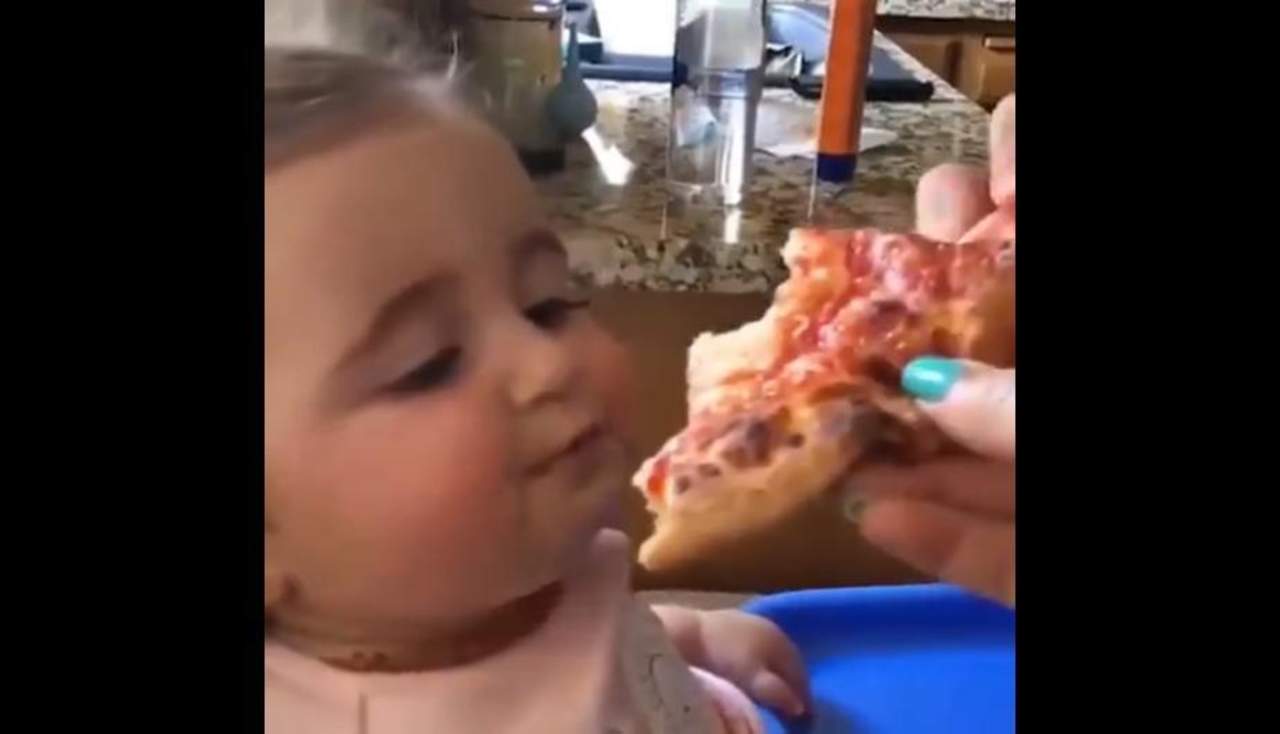 Niña quiso comer pizza y el final es desgarrador. Noticias en tiempo real