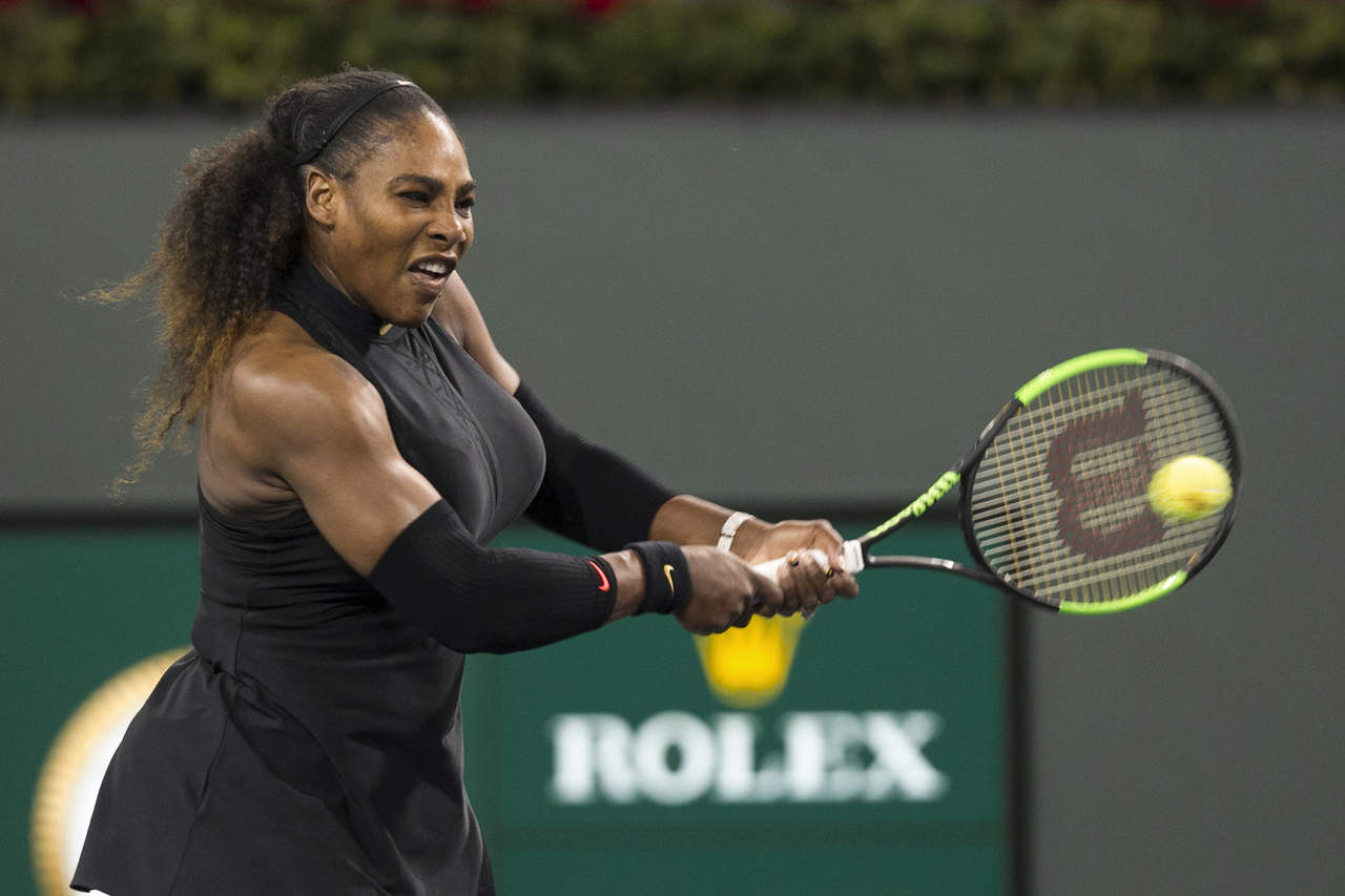 Serena Williams regresa con victoria en torneo de Indian Wells. Noticias en tiempo real