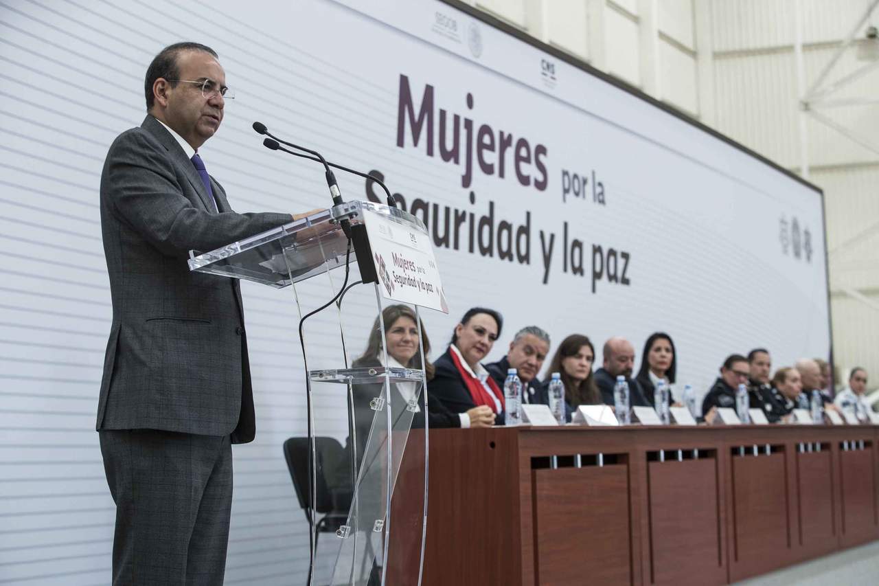 Reconoce Navarrete Prida déficit en el Estado de derecho. Noticias en tiempo real