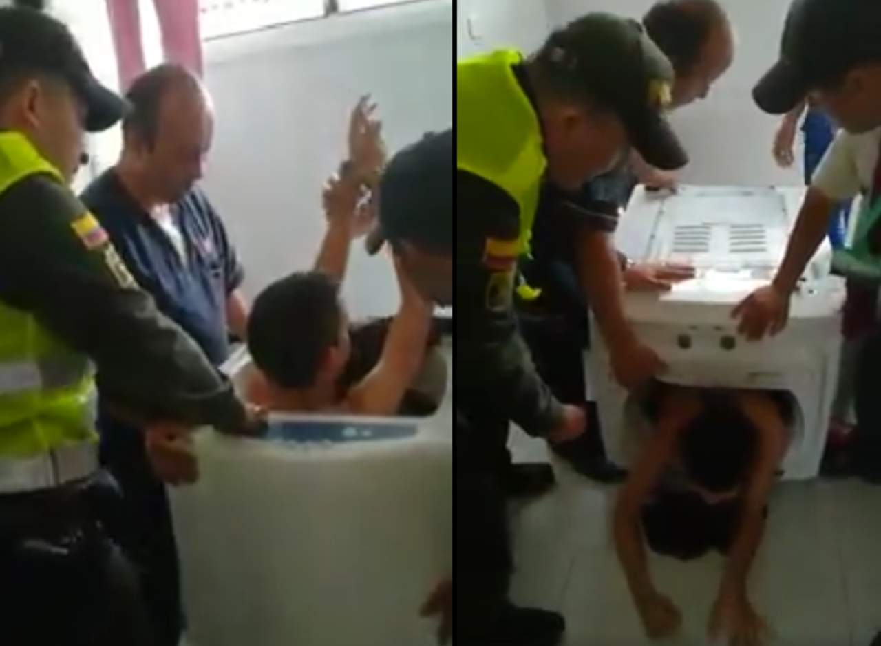 Niño queda atorado en una lavadora por hacer un reto viral. Noticias en tiempo real