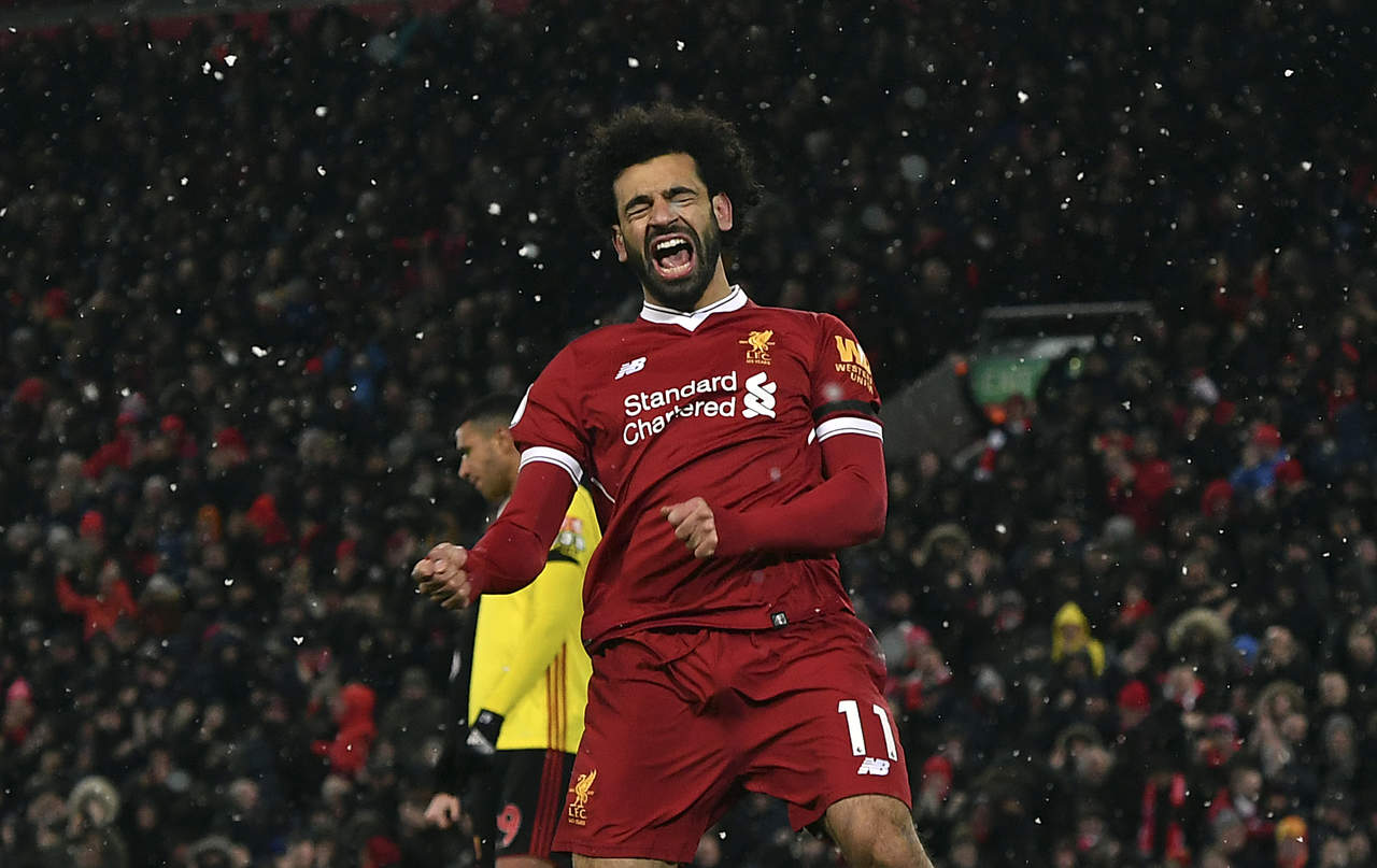 Salah anota cuatro en goleada del Liverpool. Noticias en tiempo real