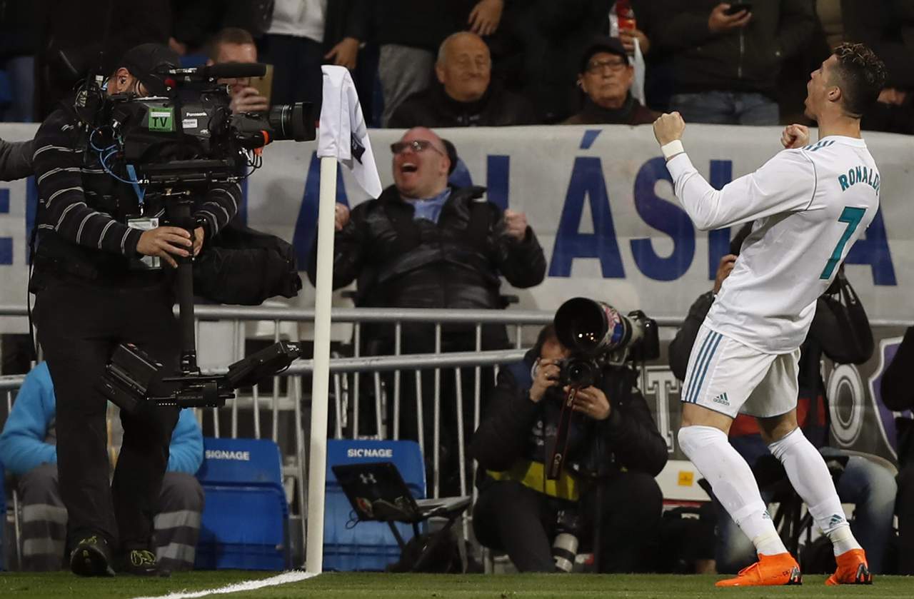 Póker de Cristiano en goleada del Real Madrid. Noticias en tiempo real
