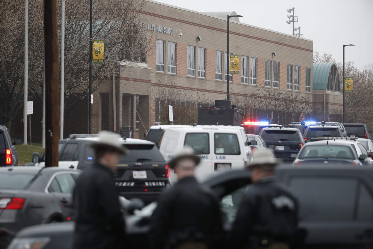 Confirman tres heridos en tiroteo en escuela de Maryland. Noticias en tiempo real