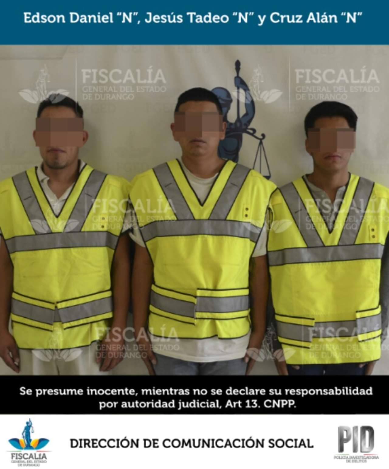 Aseguran a tres jóvenes con 80 dosis de droga en Gómez Palacio. Noticias en tiempo real