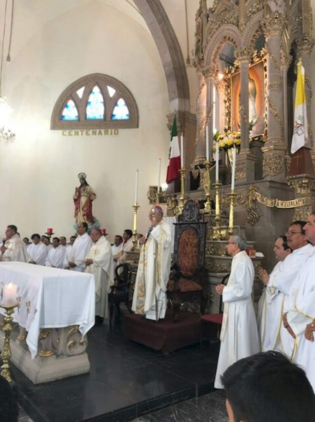 Preside Guadalupe Galván misa Crismal en Catedral de GP. Noticias en tiempo real