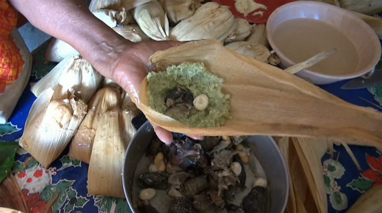 Tamales de iguana para Semana Santa en Oaxaca. Noticias en tiempo real