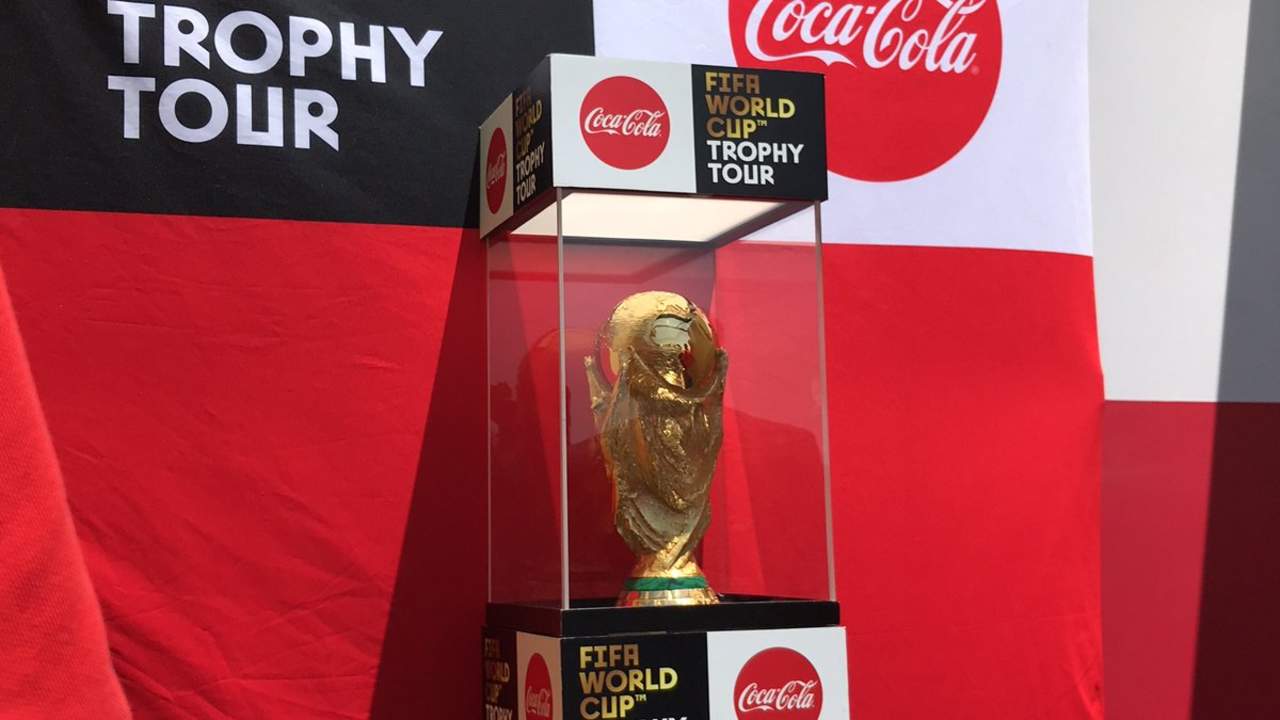Guadalajara rinde honores al trofeo de la Copa Mundial de Rusia. Noticias en tiempo real