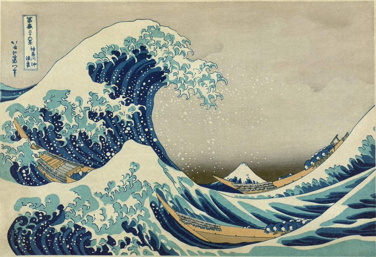 Subastarán La Gran Ola de Kanagawa de Katsushika Hokusai en NY. Noticias en tiempo real
