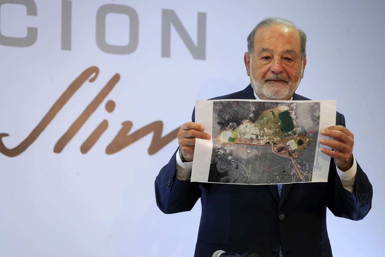 Carlos Slim defiende al Nuevo Aeropuerto. Noticias en tiempo real