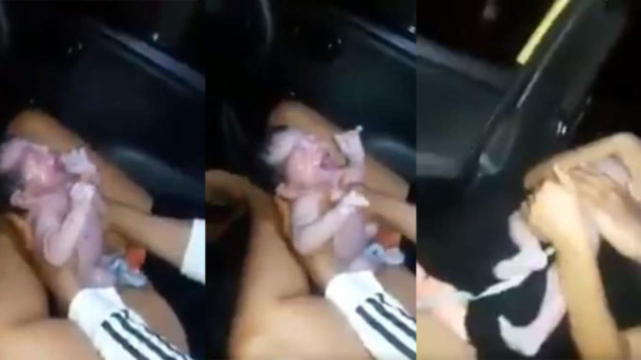 VIRAL: Mujer da a luz en un taxi. Noticias en tiempo real