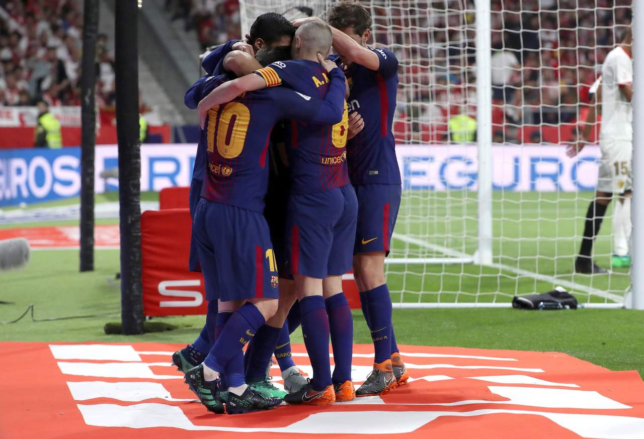 Barcelona golea al Sevilla y se proclama campeón de Copa por trigésima vez. Noticias en tiempo real