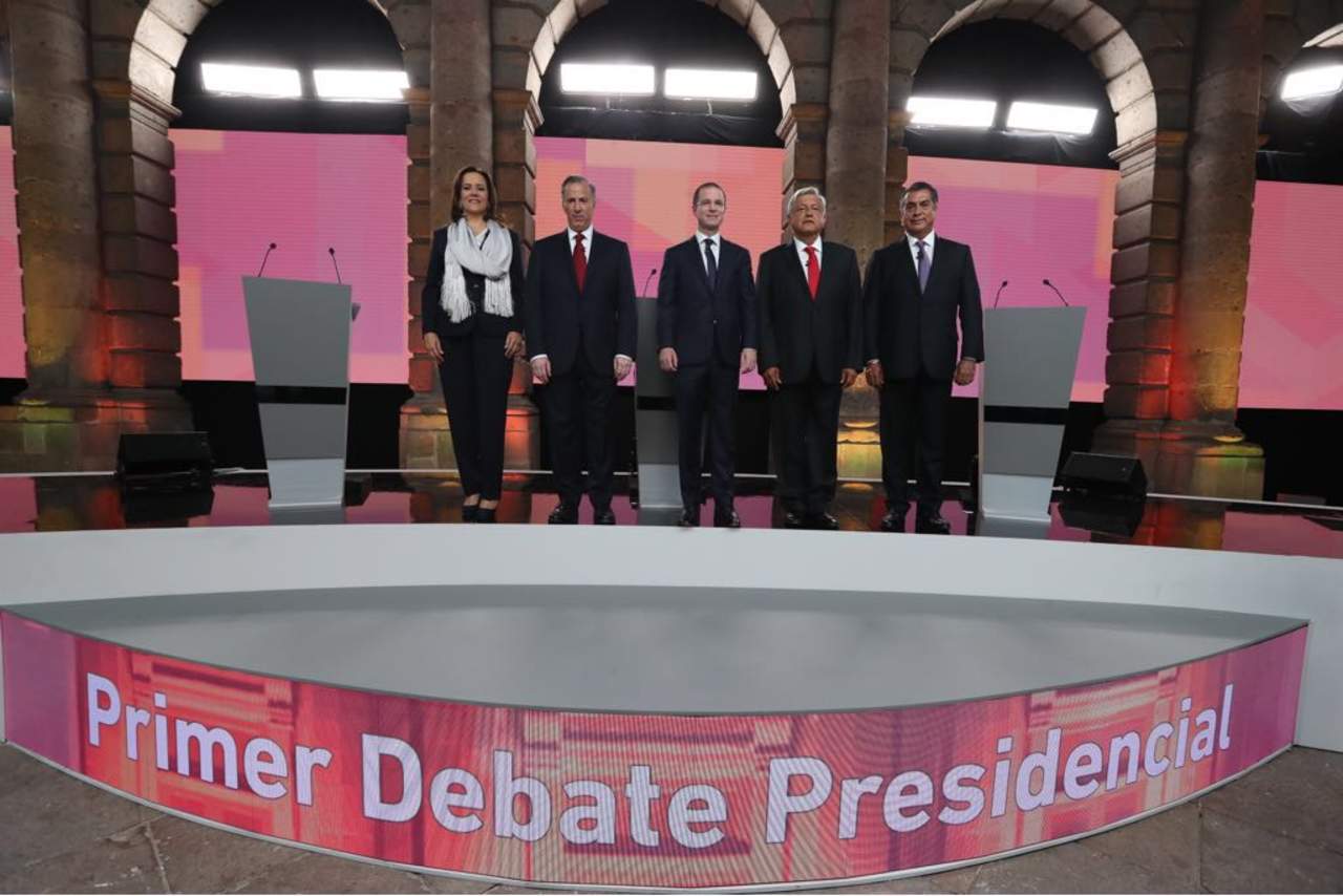 Con mensaje, termina debate entre candidatos presidenciales. Noticias en tiempo real