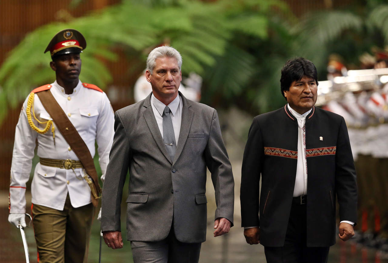Nuevo presidente de Cuba se reúne con Evo Morales en La Habana. Noticias en tiempo real