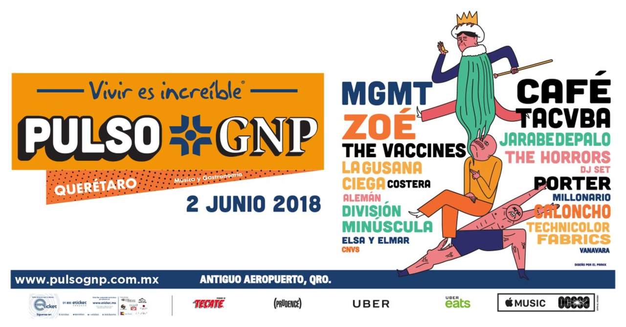 Festival Pulso GNP estrenará primera edición en Querétaro. Noticias en tiempo real